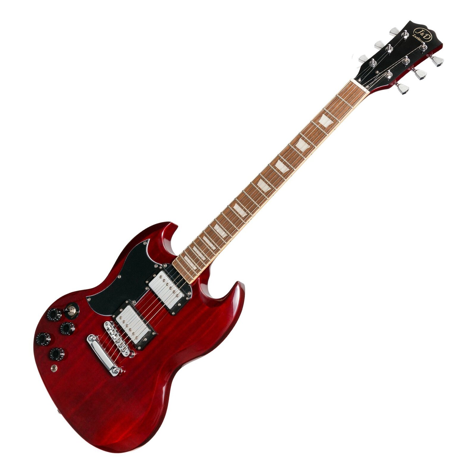Left handed on sale sg style guitar