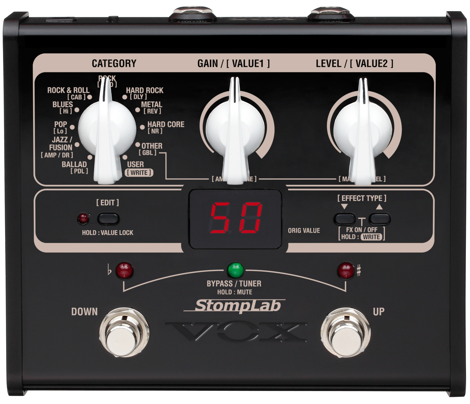 Vox Stomplab I Guitar Multi Effects Pedal