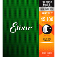 Elixir Nanoweb Nickel Steel Bass