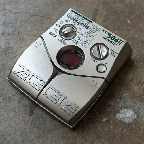 Zoom 504II Acoustic Multi Effects Pedal (Used)