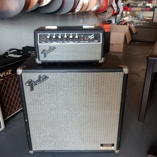Fender 12w Reverb Amp Head and 4x8 Cabinet (Used)