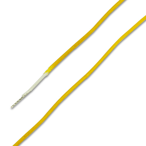 Gavitt Vintage Cloth Pushback Wire Yellow