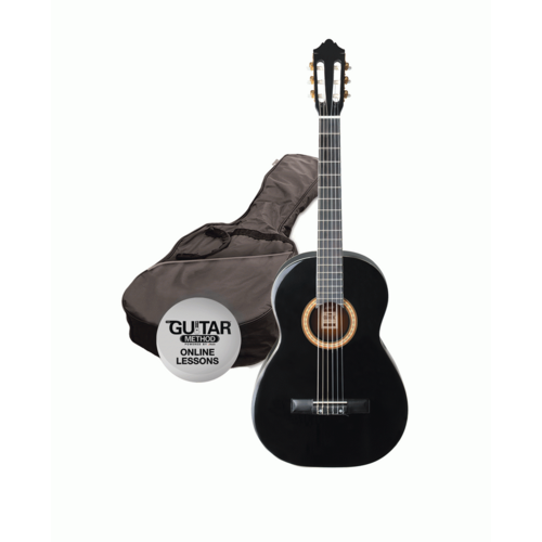 Ashton SPCG12 BK Classical Guitar Starter Pack