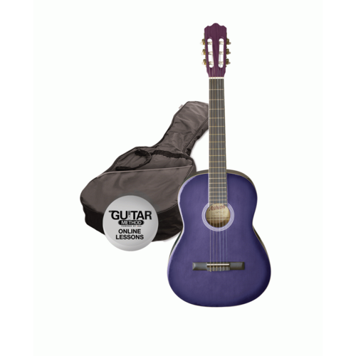 Ashton SPCG12 TP Classical Guitar Starter Pack
