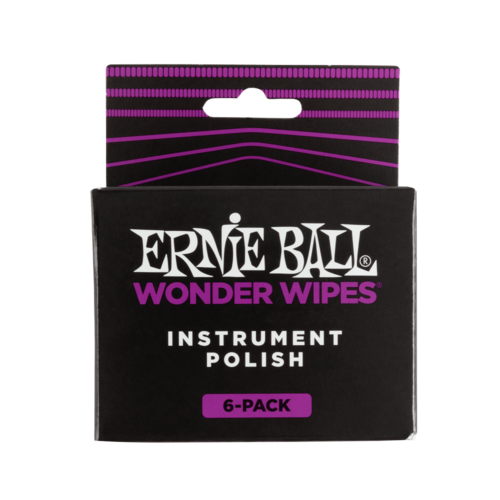 Ernie Ball Instrument Polish Wipes x 20