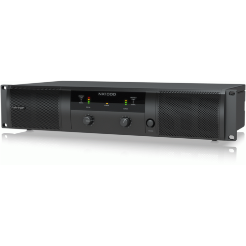 Behringer NX1000 Power Amplifier with Smartsense���