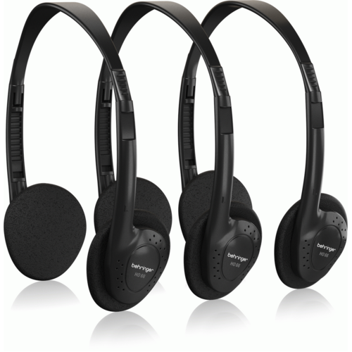 Behringer HO66 Budget 3-Pack Headphones