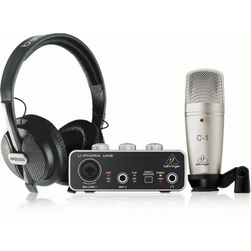 Behinger UPHORIA Studio Recording Bundle