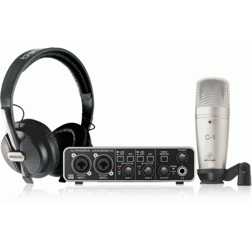 Behringer U-Phoria Studio Pro Recording Bundle