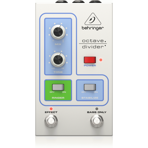 Behringer Octave Divider Analog Octave Divider and Ringer Pedal