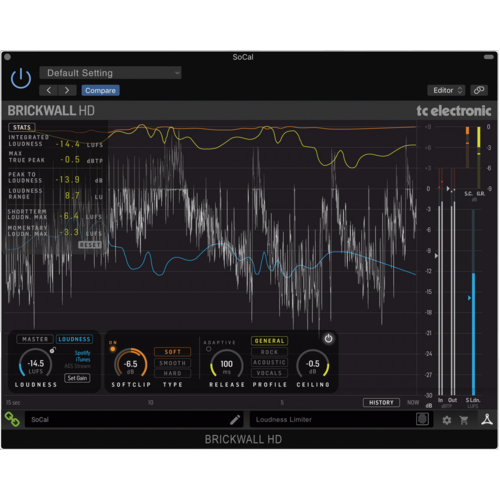 Tc Electronic Brickwall Hd Native / Brickwall Hd-Dt