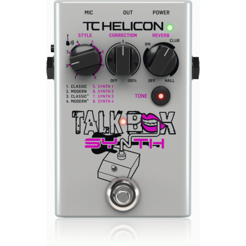 Tc Helicon Talkbox Synth Pedal