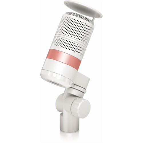 TC Helicon Go XLR Mic White Streaming Microphone