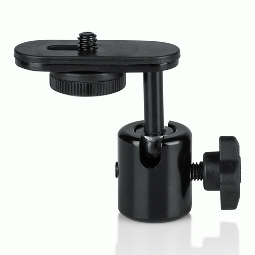 Gator Camera Mount Mic Stand Adapter with Ball-and-Socket Head