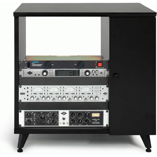 Gator Elite Series Sidecar Rack Cabinet with Shelf - Black