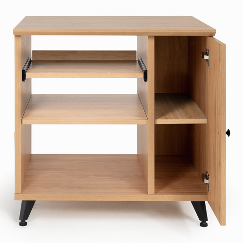 Gator Elite Series Sidecar Rack Cabinet with Shelf - Maple