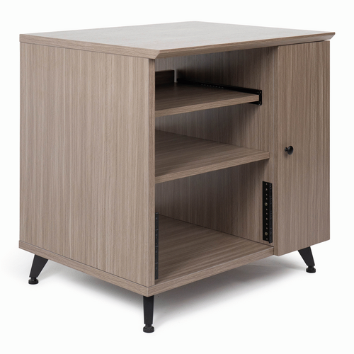 Gator Elite Series Sidecar Rack Cabinet with Shelf - Grey