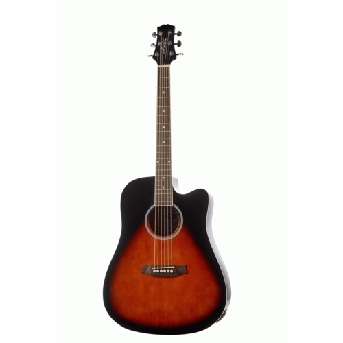 Ashton D20CEQ TSB Dreadnought Cutaway Acoustic Guitar with EQ