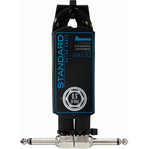 Ibanez SI05P Bg Patch Cable 0.5ft/Right Angle