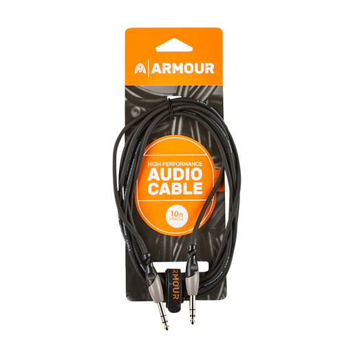 Armour SC44S 1/4 STEREO to 1/4 STEREO Cable