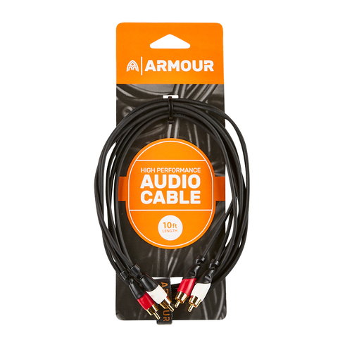 Armour RCA22 2 X RCA to 2 X RCA Cable