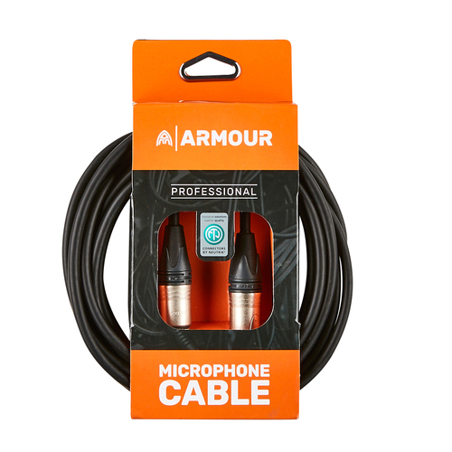 Armour NXXP20 Microphone Cable 20 Foot with Neutrik Connector XLR to XLR