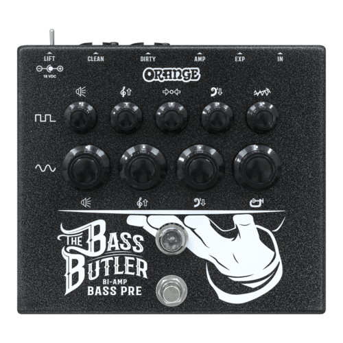 Orange Bass Butler Bi Amp Bass Pre Amp Pedal