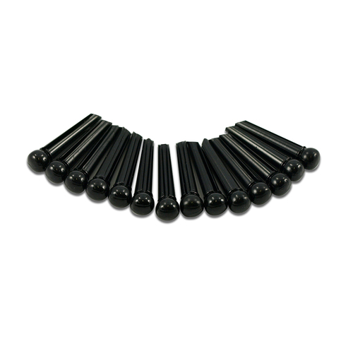 Acoustic Bridge Pins Black