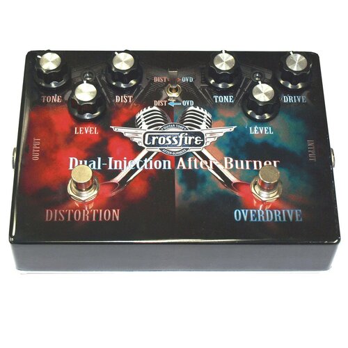 Crossfire Distortion & Overdrive Guitar Effects Pedal