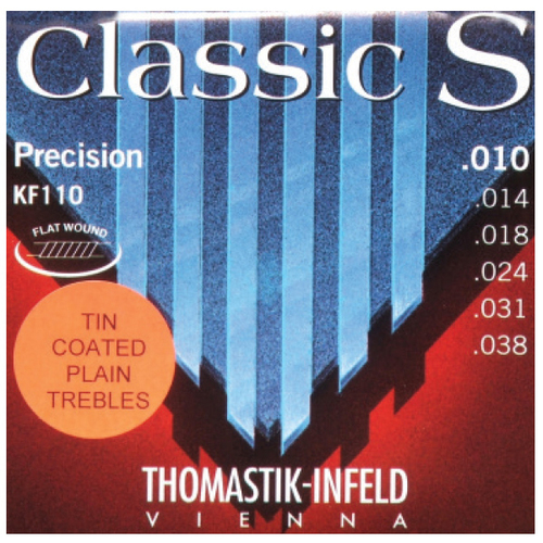 Thomastik KF110 Classic S Rope Core 10-38 String Set