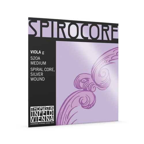 Thomastik S20A Spirocore Viola 'G' Silver String