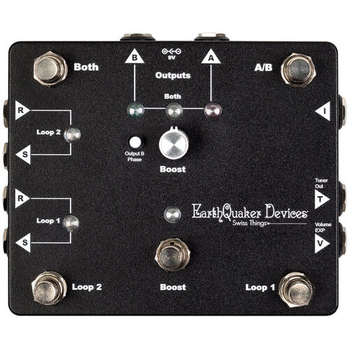 Earthquaker Devices Swiss Thing Pedalboard Reconciler