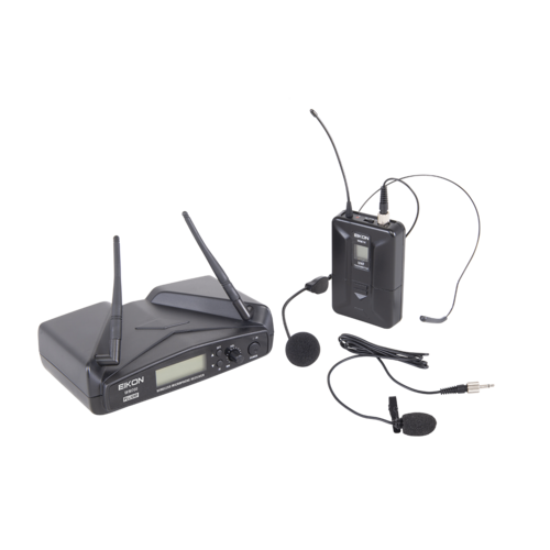 Eikon WM700HA Belt-Pack with Headset & Lapel Wireless System 516-562Mhz