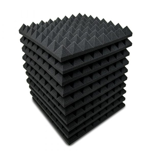 AVE Isosquare Pyramid Acoustic Foam 10 Pack