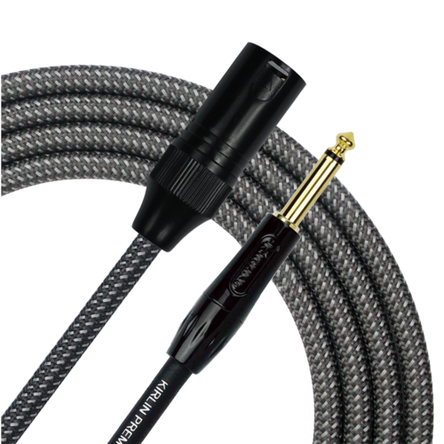 Kirlin Premium Plus 20ft XLR Male - Jack Mic Patch Cable