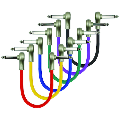 Kirlin PAN6243-1 Patch Cables Multi colour 1Ft 6 pack