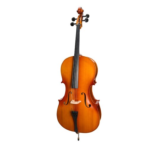 Steinhoff 1/2 Size Student Cello Set (Natural Gloss)