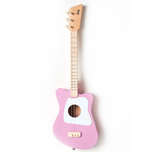 Loog Mini Acoustic Guitar Pink