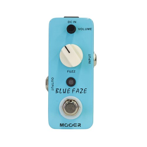 Mooer 'Blue Faze' Vintage Fuzz Micro Guitar Effects Pedal