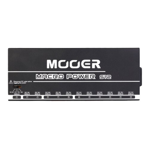 Mooer Macro Power 12 Port Professional Effects Pedal Power Supply