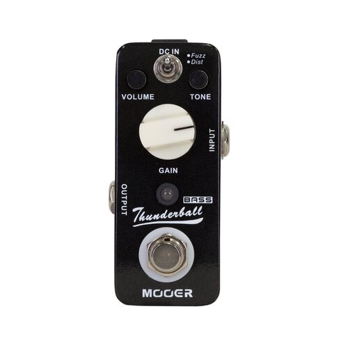 Mooer Thunderball Bass Fuzz and Distortion Micro Guitar Effects Pedal