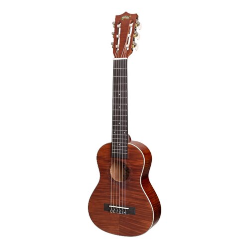 Mojo Quilted Maple 30" Guitarulele with Gig Bag (Natural Stain)