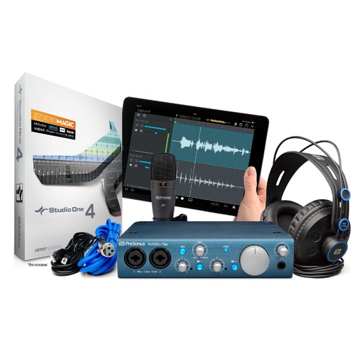 PreSonus Audiobox iTWO Studio Bundle