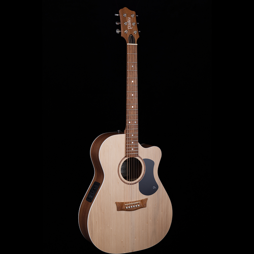 Pratley Classic Series OM Cutaway Model Solid Bunya Top, Solid Blackwood B/S