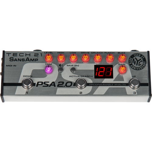 Tech 21 PSA 2.0 Programmable Preamp Pedal