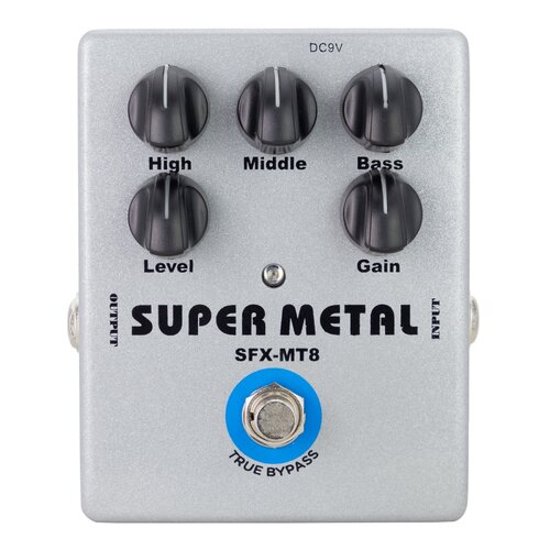Strauss "Super Metal" Distortion Guitar Effects Pedal