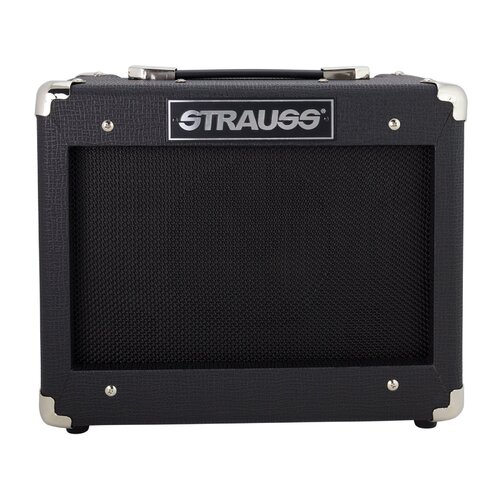 Strauss 'Legacy' 15 Watt Solid State Guitar Practice Amplifier (Black)