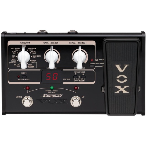 Vox Stomplab II Guitar Multi Effects Pedal