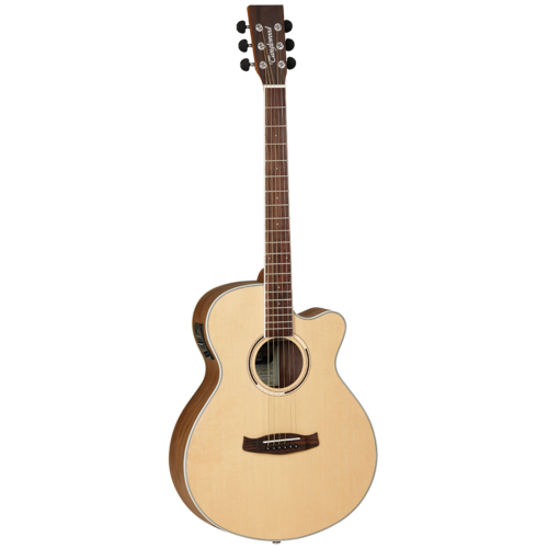 Tanglewood TDBTSFCEBW Discovery Exotic Superfolk C/E Black Walnut