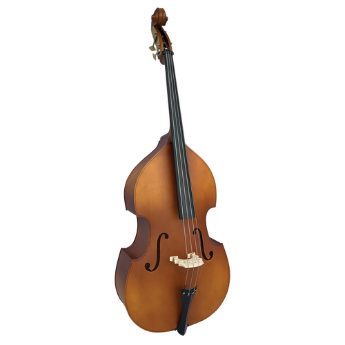 Vivo Neo 1/2 Double Bass Laminate w Bag Antique Finish